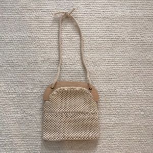 Jane Birkin style vintage woven bag (Papagallo bag)